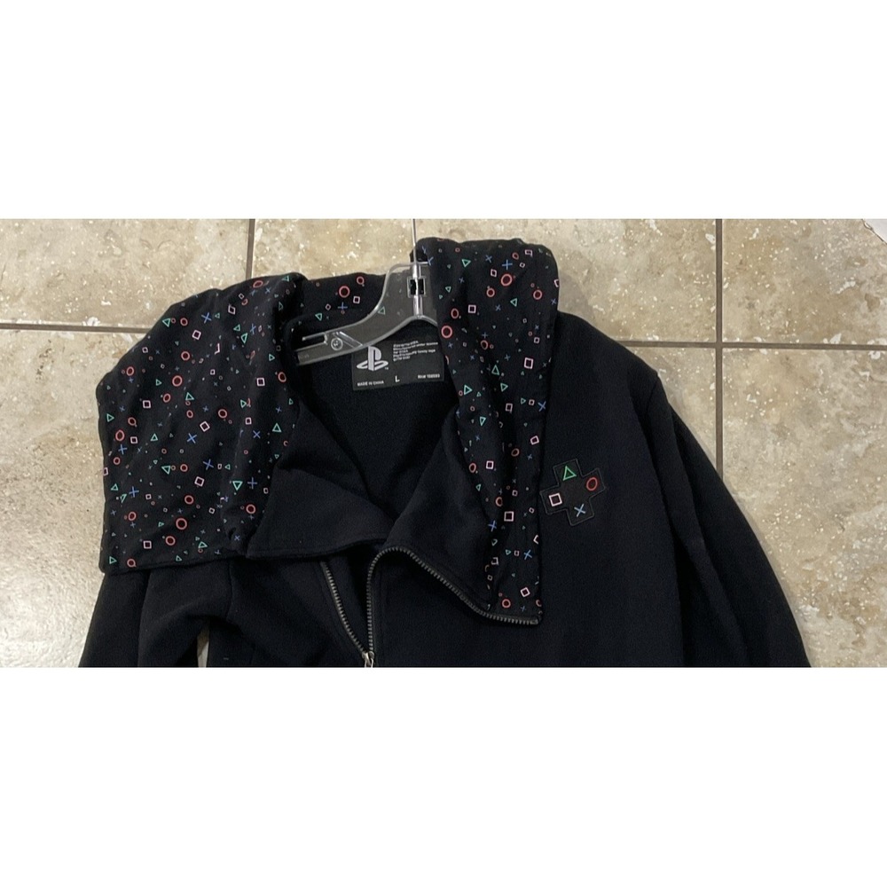 Playstation HTF!  Playstation Hoodie/jacket  large symbols fizz ladies 2015